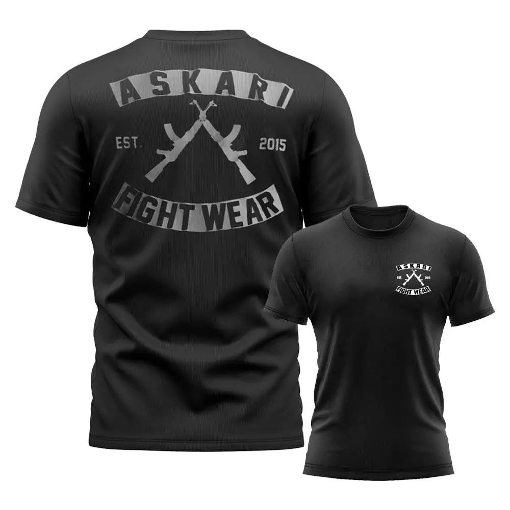 ASKARI Boxing T-Shirt Herren - Atmungsaktives Fitness Shirt - Saiyan Genetics