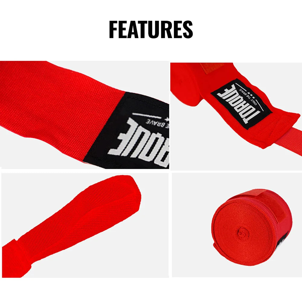 Cotton Boxing Bandagen 3M/5M - Muay Thai Handgelenkschutz - Saiyan Genetics