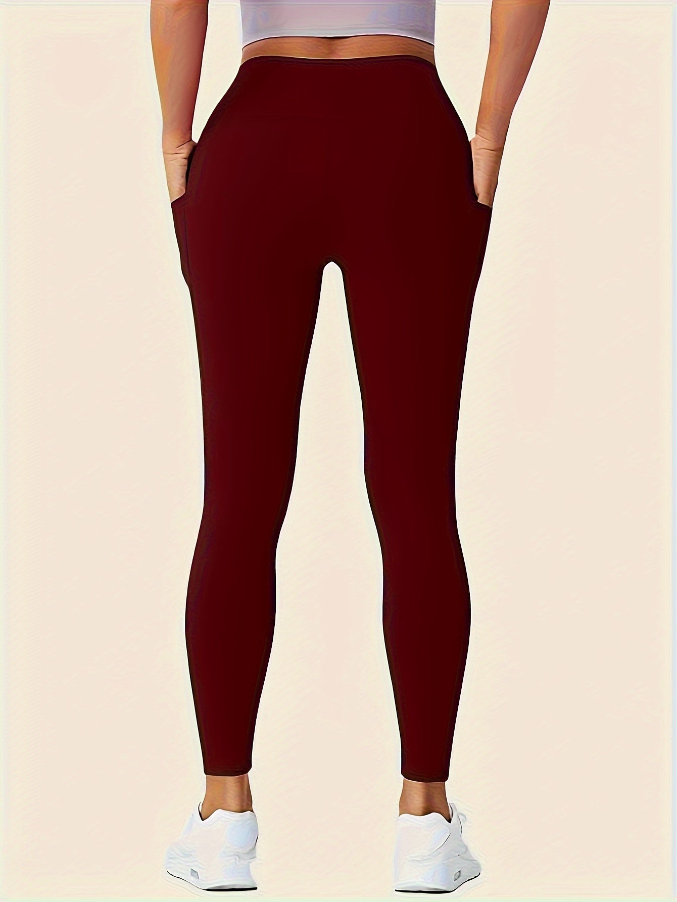 High-Waisted Shaping Leggings mit Doppeltaschen - Bauchweg Leggings - Saiyan Genetics
