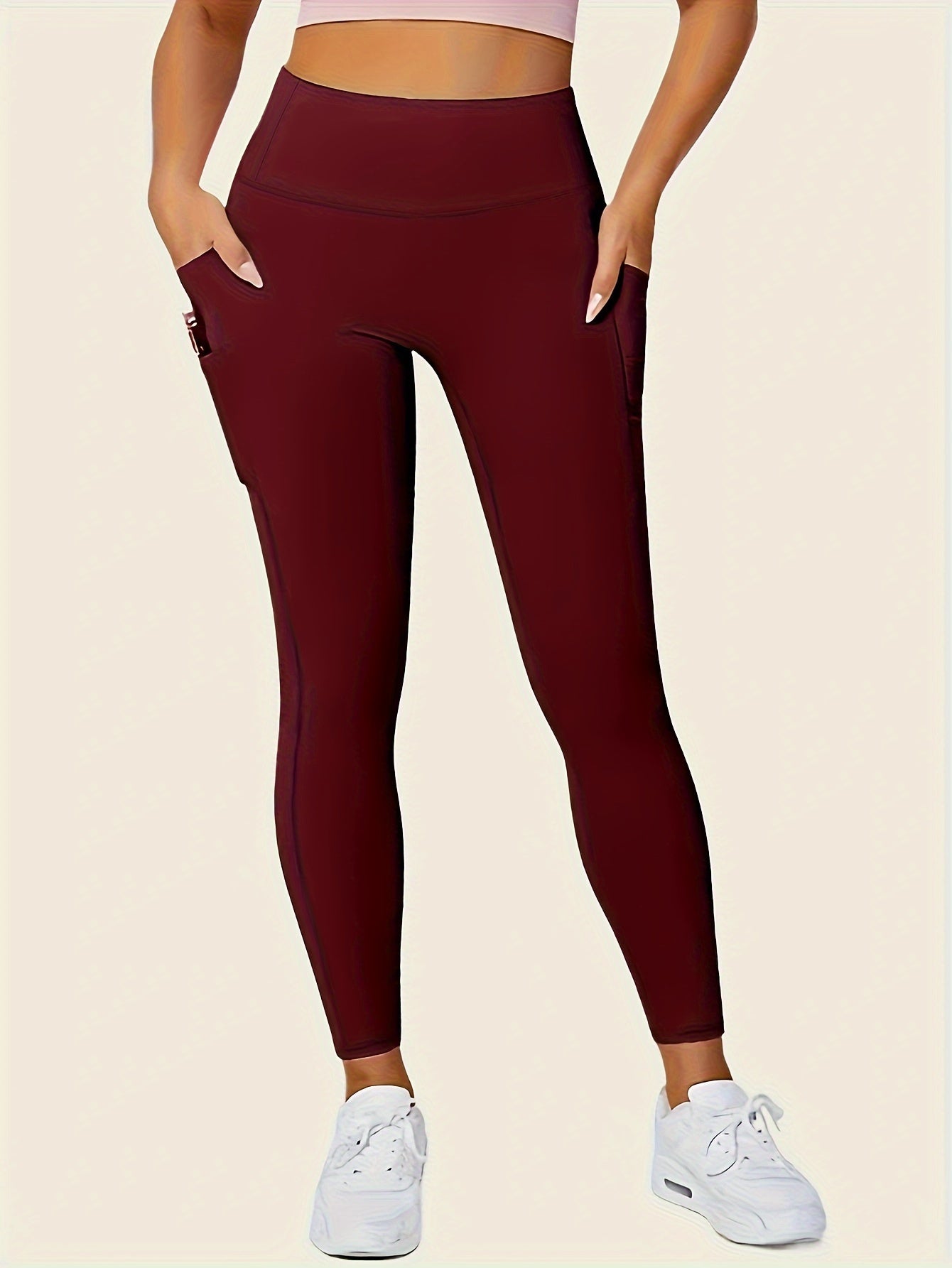 High-Waisted Shaping Leggings mit Doppeltaschen - Bauchweg Leggings - Saiyan Genetics