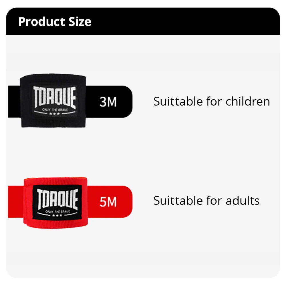 Cotton Boxing Bandagen 3M/5M - Muay Thai Handgelenkschutz - Saiyan Genetics