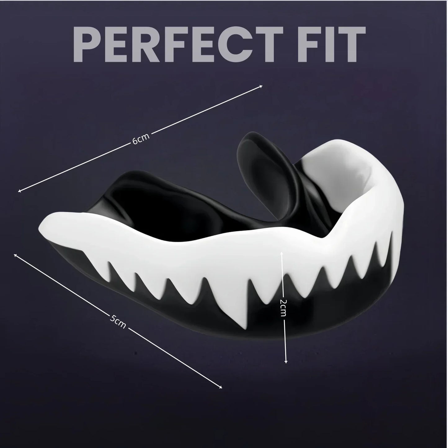 Sport Mundschutz EVA - Zahnschutz für Kampfsport & Basketball - Saiyan Genetics