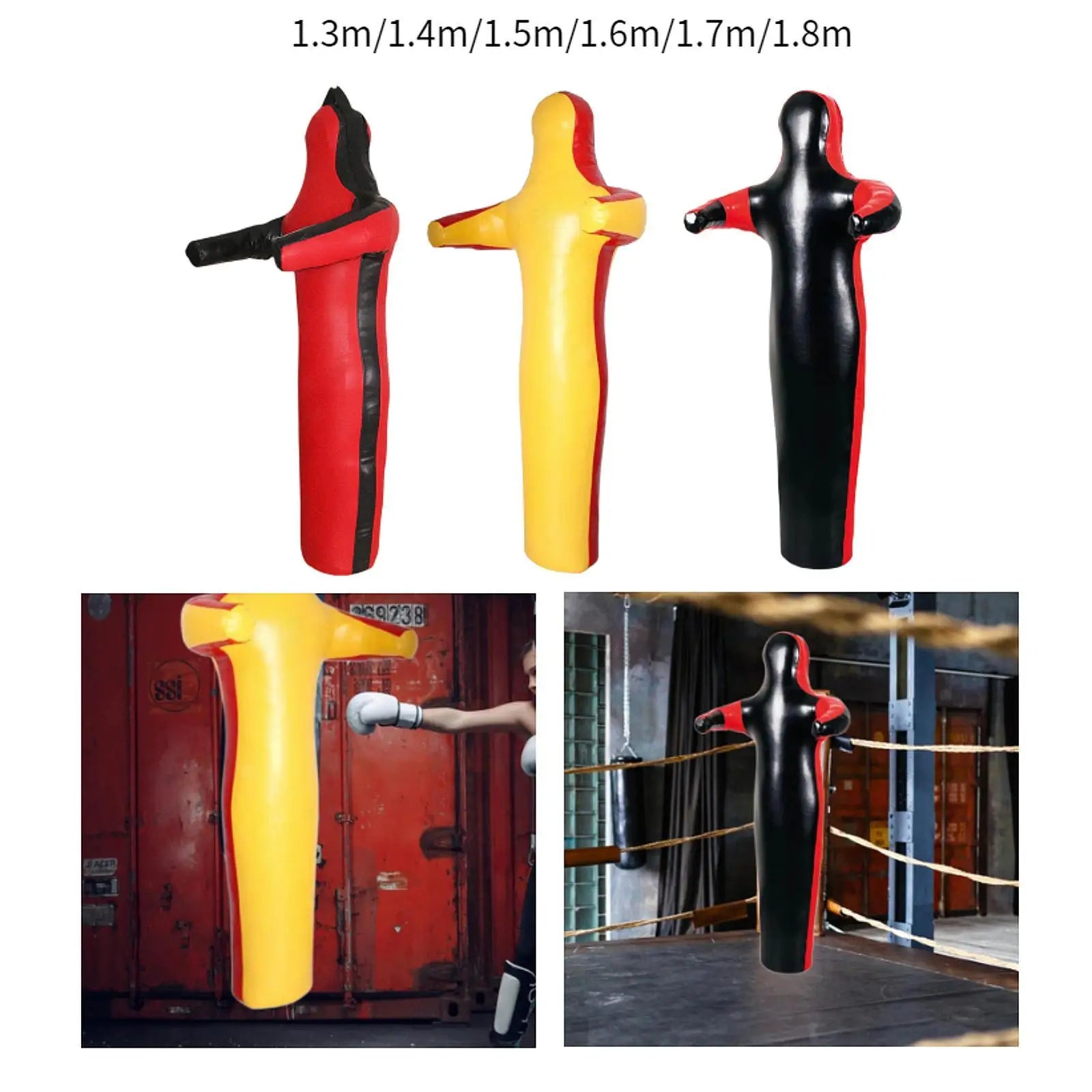 MMA Grappling Dummy 160cm - Wrestling Dummy für Brazilian Jiu Jitsu - Saiyan Genetics