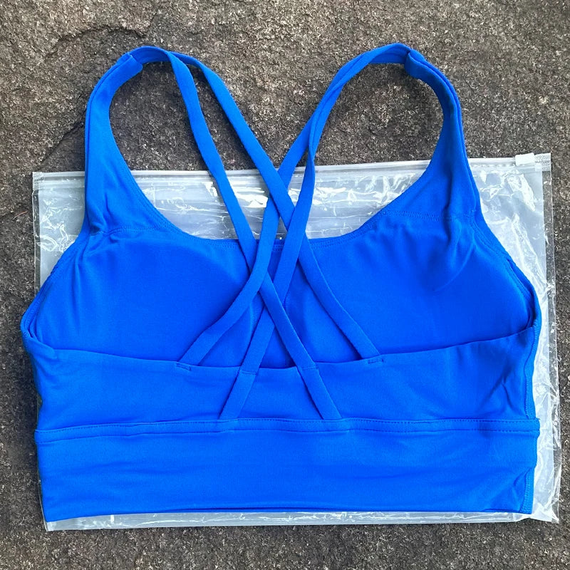 Cross Back Sports BH Damen - Fitness Yoga Athletic Workout Bra - Saiyan Genetics