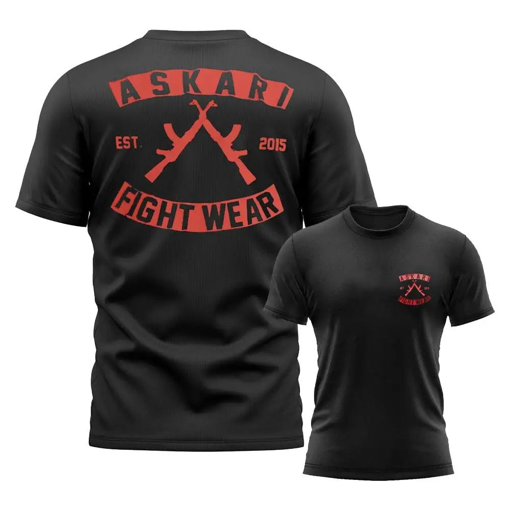 ASKARI Boxing T-Shirt Herren - Atmungsaktives Fitness Shirt - Saiyan Genetics