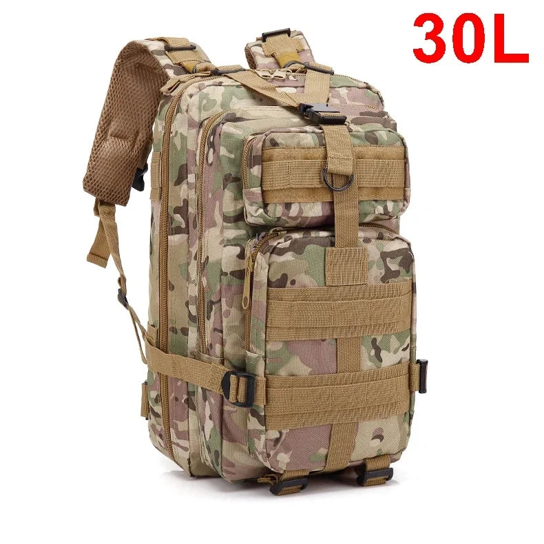 30L/50L Tactical Rucksack Herren - Military Outdoor Survival Backpack - Saiyan Genetics