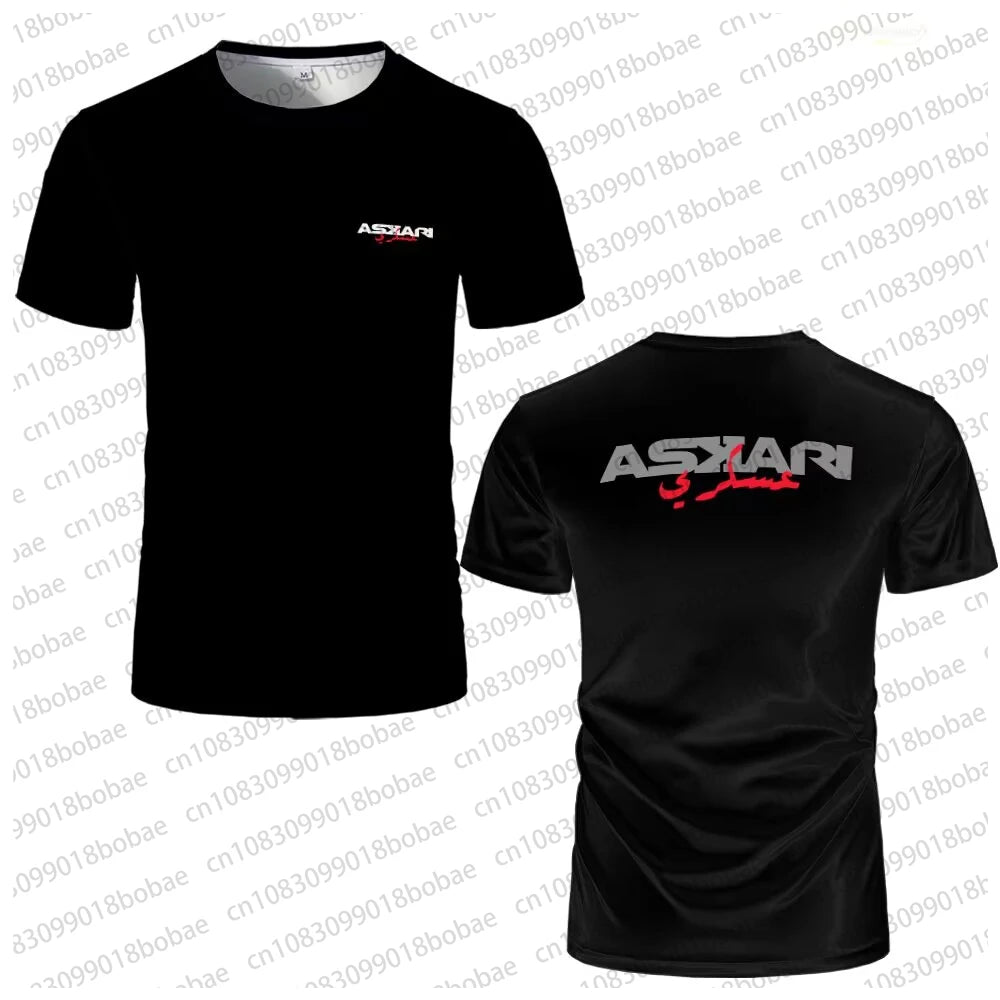 ASKARI Boxing T-Shirt Herren - 3D Design Fitness Shirt atmungsaktiv - Saiyan Genetics