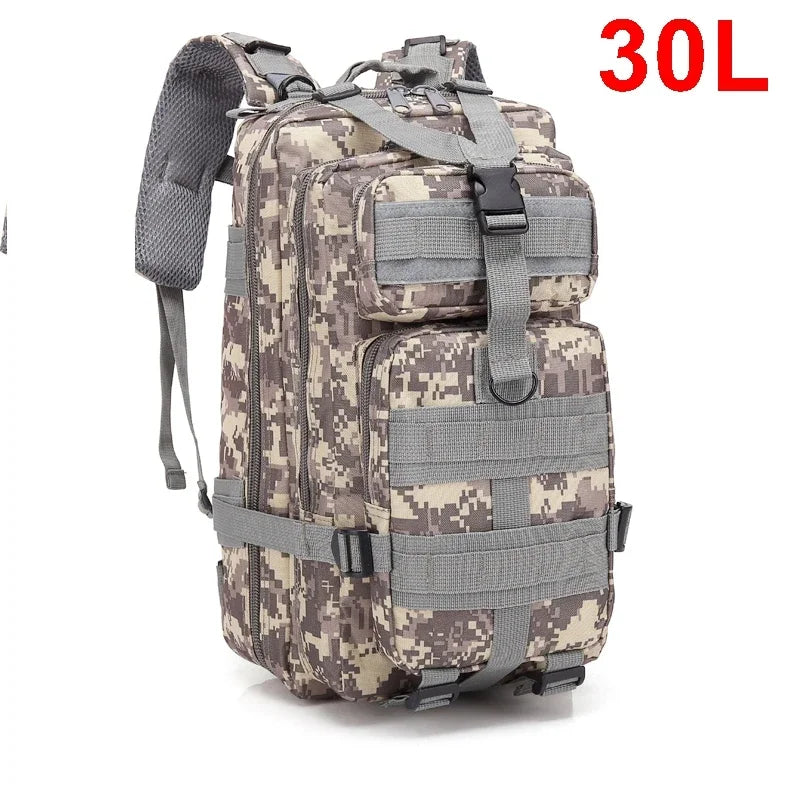 30L/50L Tactical Rucksack Herren - Military Outdoor Survival Backpack - Saiyan Genetics