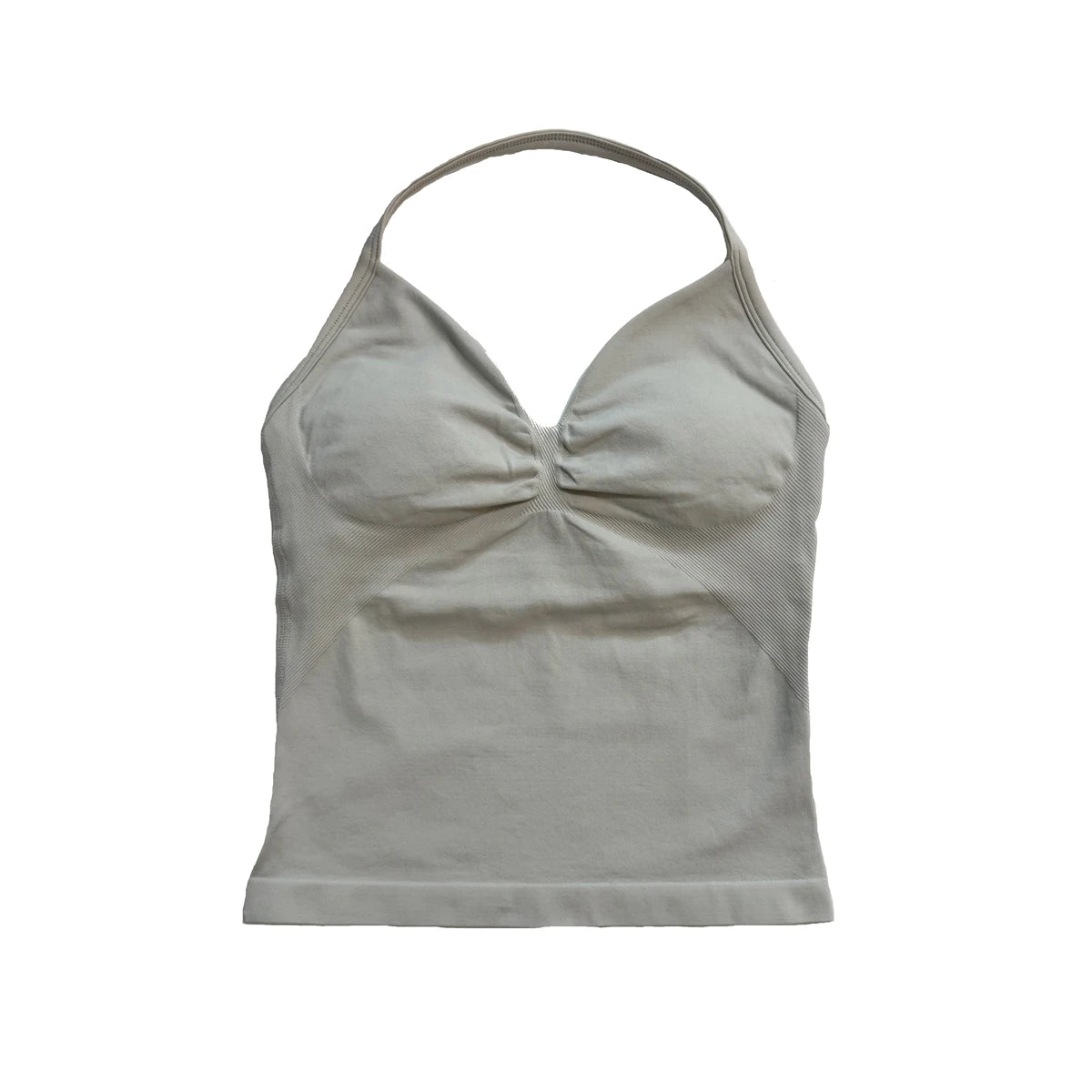 Damen Longline Strappy Top - Halterneck Yoga Fitness Shirt - Saiyan Genetics