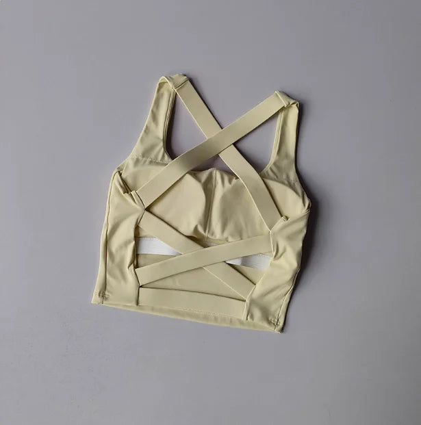 Seamless Sports BH Damen - Push-Up Yoga Fitness Running Bra - Saiyan Genetics