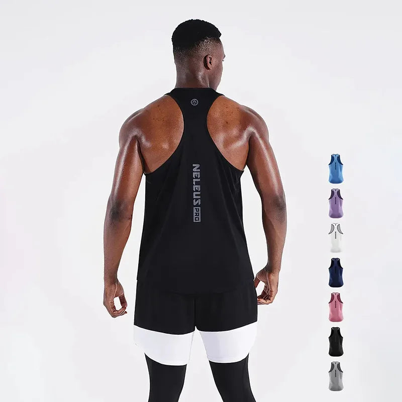 Gym Vest Herren Ärmellos - Cotton Sleeveless Bodybuilding - Saiyan Genetics