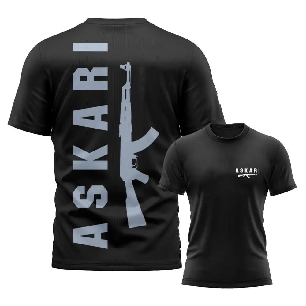 ASKARI Boxing T-Shirt Herren - Atmungsaktives Fitness Shirt - Saiyan Genetics