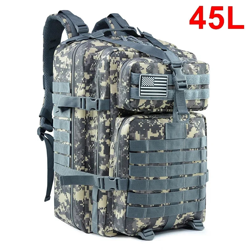 30L/50L Tactical Rucksack Herren - Military Outdoor Survival Backpack - Saiyan Genetics