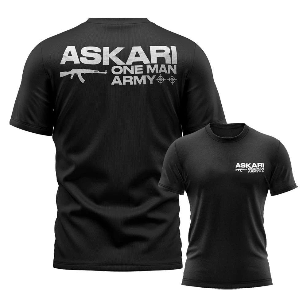 ASKARI Boxing T-Shirt Herren - Atmungsaktives Fitness Shirt - Saiyan Genetics