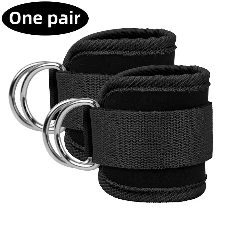 Gym Ankle Straps Double D-Ring - Saiyan Genetics
