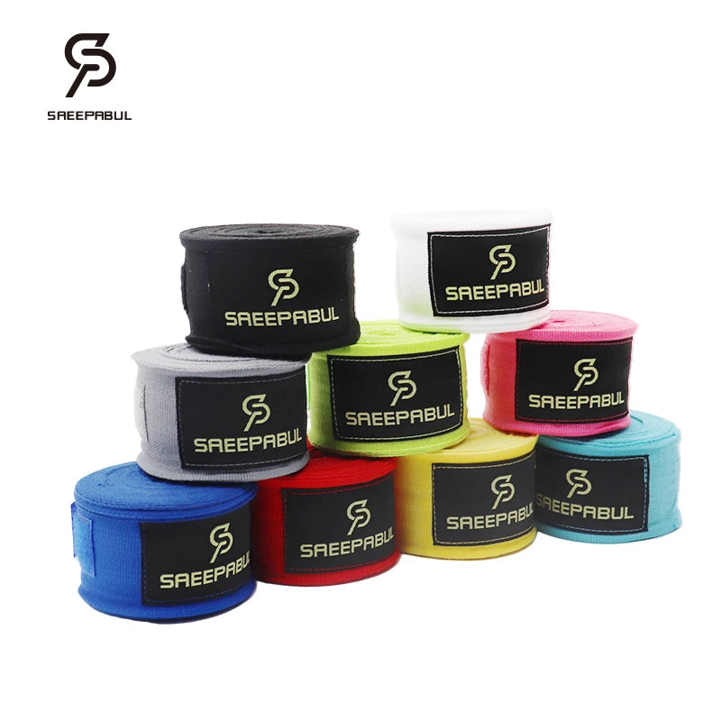 Poly&Cotton Boxing Handwraps 3M/5M - Muay Thai Bandagen - Saiyan Genetics