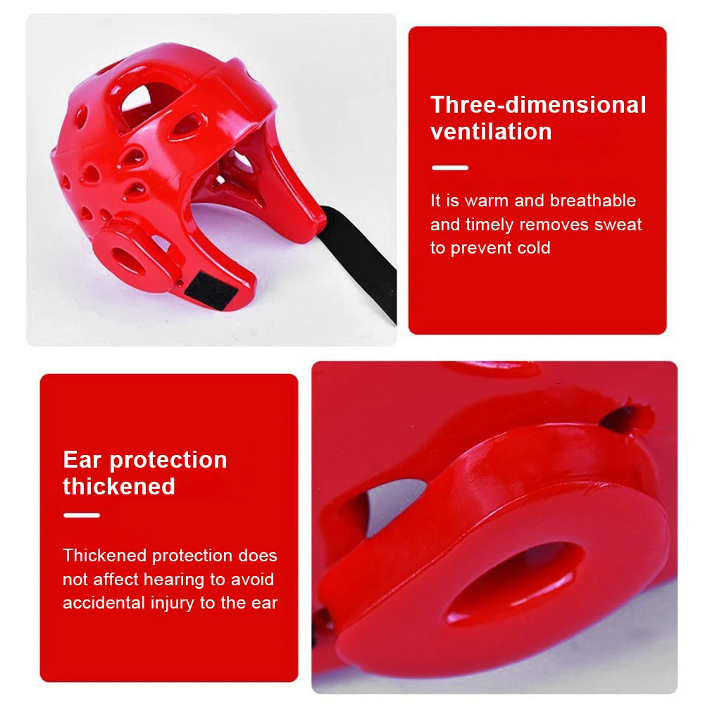 Kampfsport Kopfschutz PU - Martial Arts Headgear für MMA - Saiyan Genetics