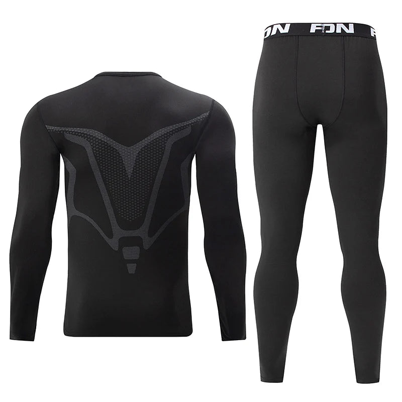2-teiliges Herren Trainingsanzug Set - Spring Autumn Fitness Jogging Anzug - Saiyan Genetics