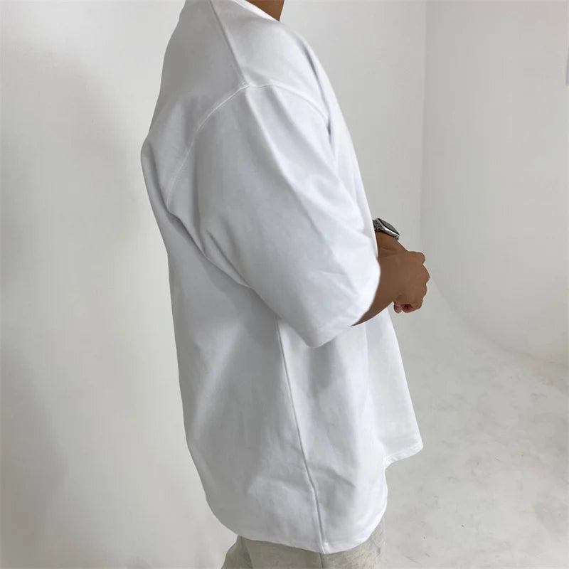 Korean Style Gym T-Shirt Herren - Fashion Fitness Tee - Saiyan Genetics