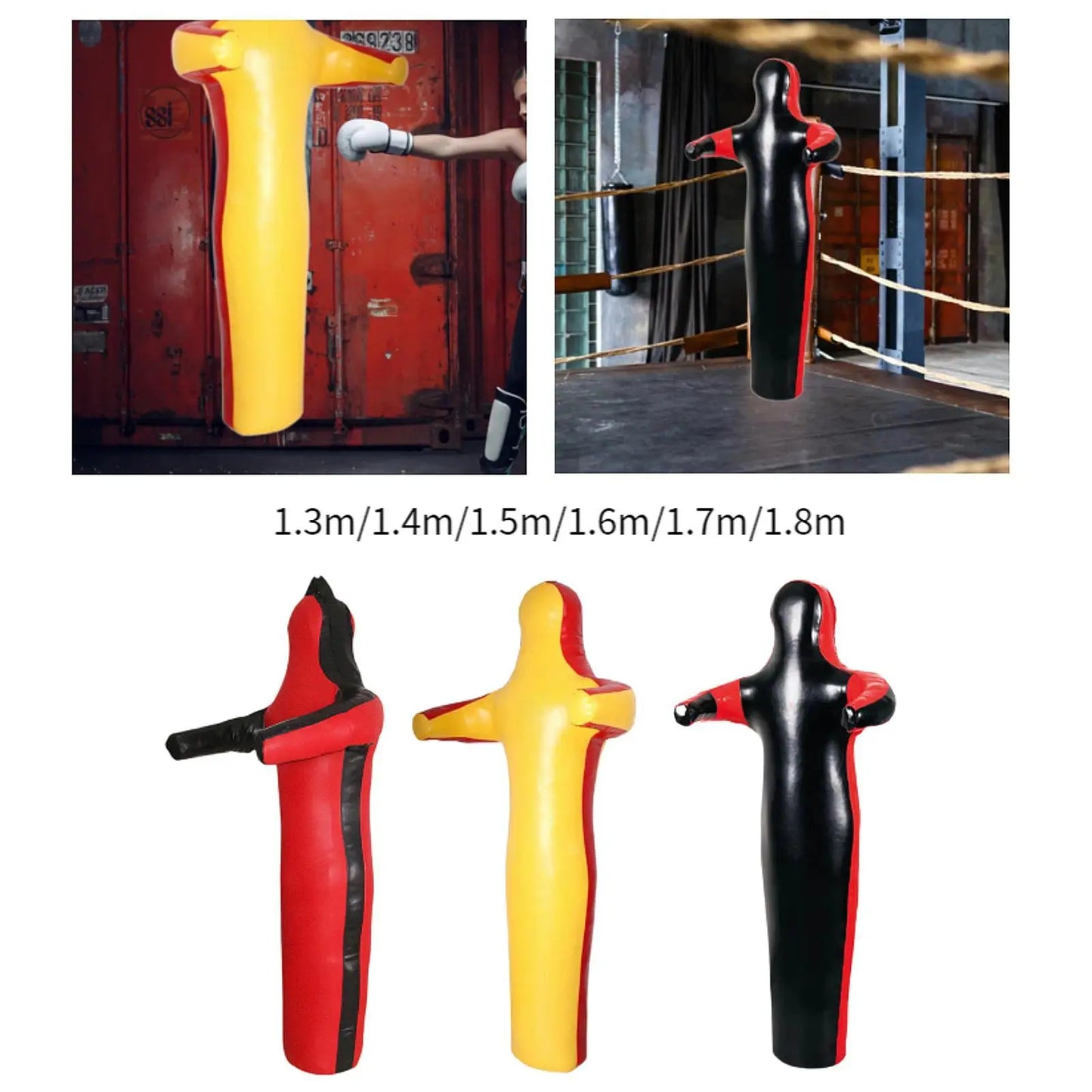 MMA Grappling Dummy 160cm - Wrestling Dummy für Brazilian Jiu Jitsu - Saiyan Genetics