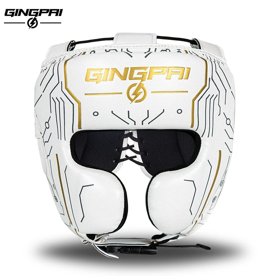 Profi Boxing Helm Erwachsene - Vollschutz Kopfschutz für Sanda - Saiyan Genetics