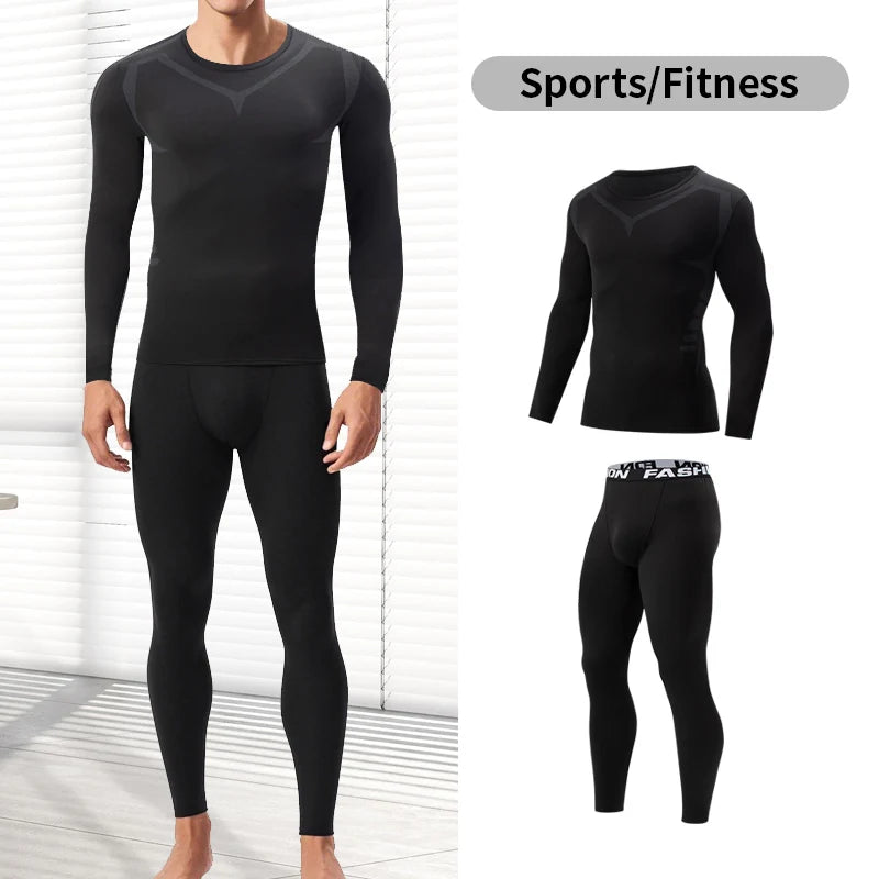 2-teiliges Herren Trainingsanzug Set - Spring Autumn Fitness Jogging Anzug - Saiyan Genetics