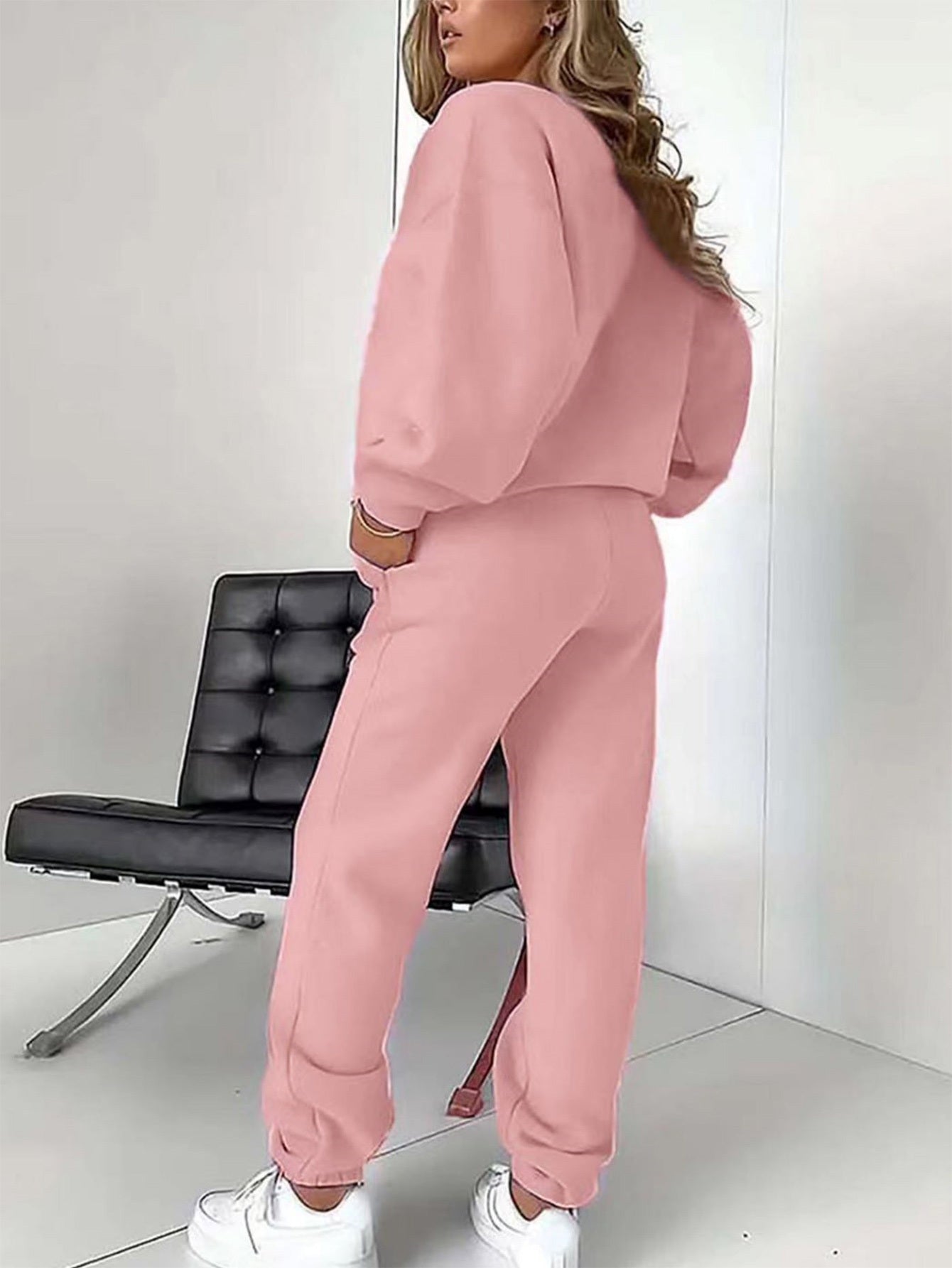 Damen Fleece Sweatshirt & Joggers Set - Cozy Winter Outfit - Saiyan Genetics