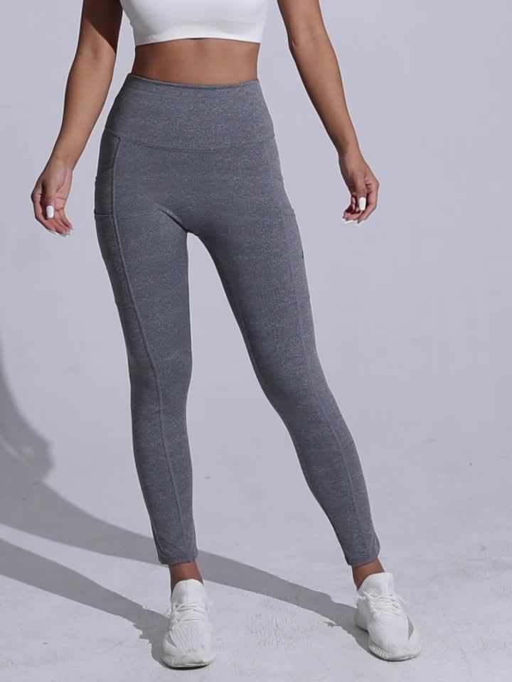 High-Waisted Shaping Leggings mit Doppeltaschen - Bauchweg Leggings - Saiyan Genetics