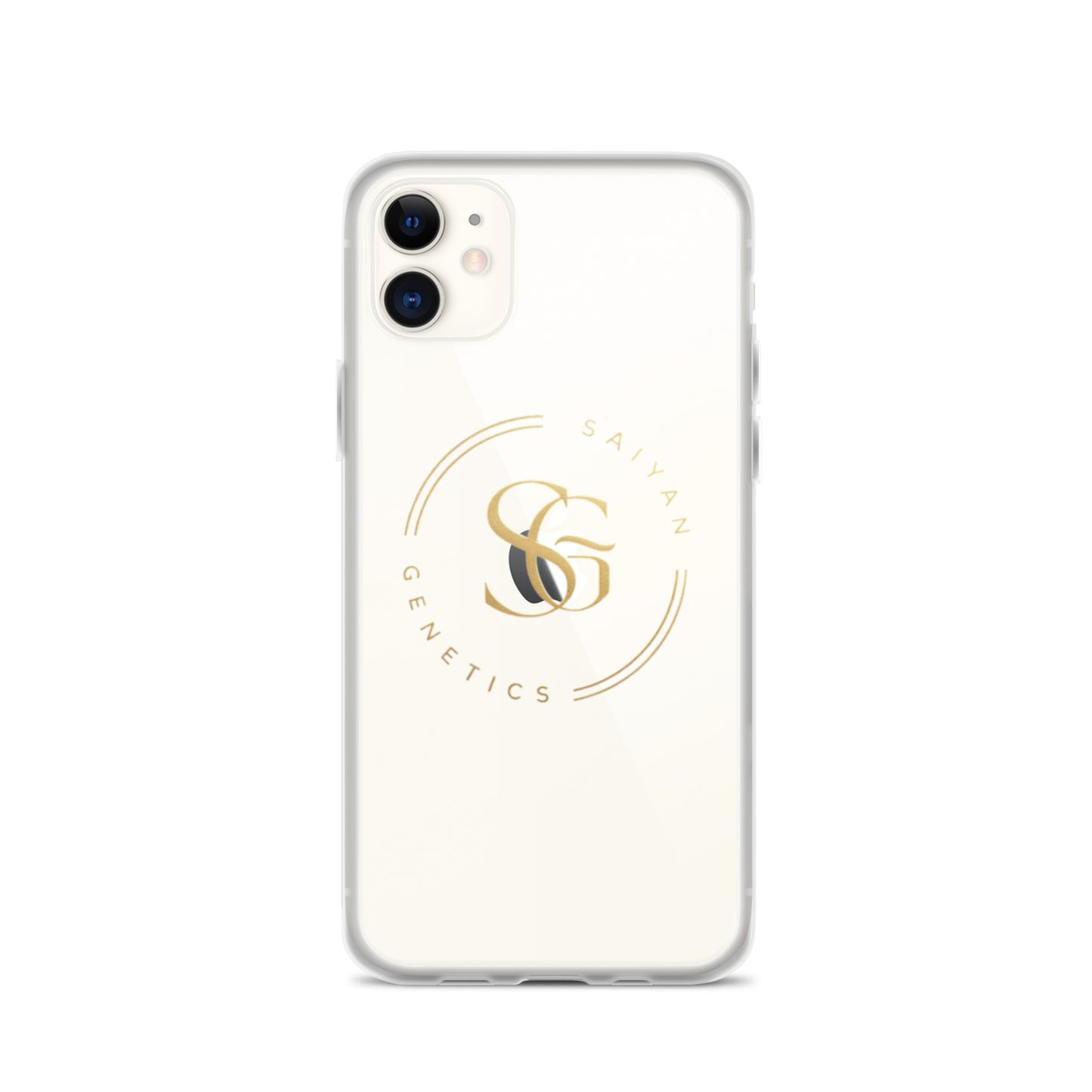 Saiyan Genetics iPhone 11 Case - Durchsichtige Handyhülle am Gerät