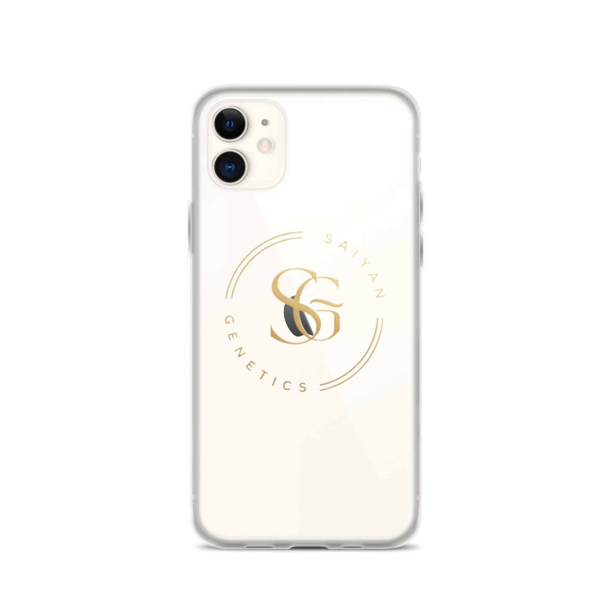 Saiyan Genetics iPhone 11 Case - Durchsichtige Handyhülle am Gerät