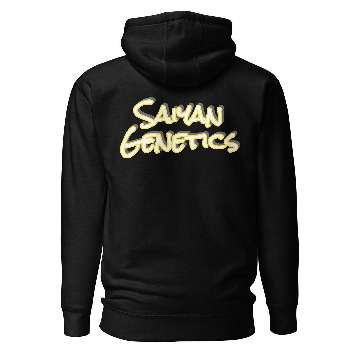 Baumwolle Hoodie Herren Cotton Blend - Vorderansicht - Saiyan Genetics
