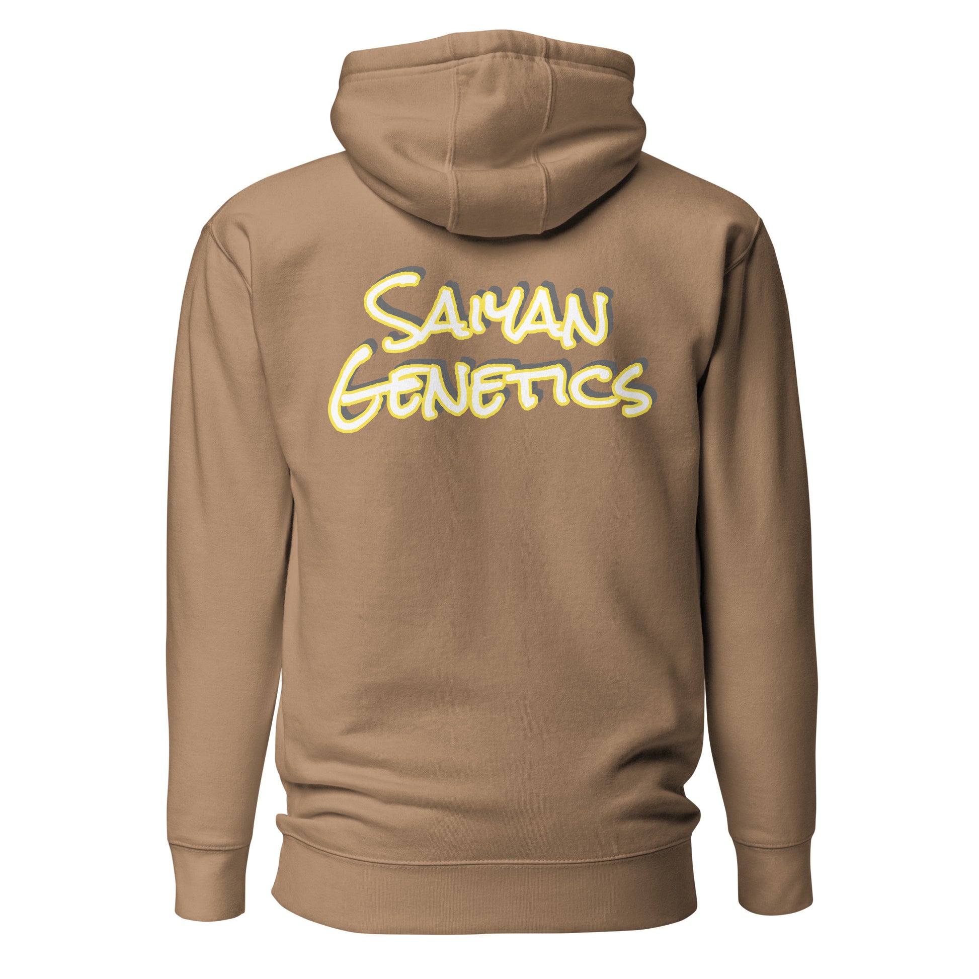 Baumwolle Hoodie Herren Cotton Blend - Vorderansicht - Saiyan Genetics