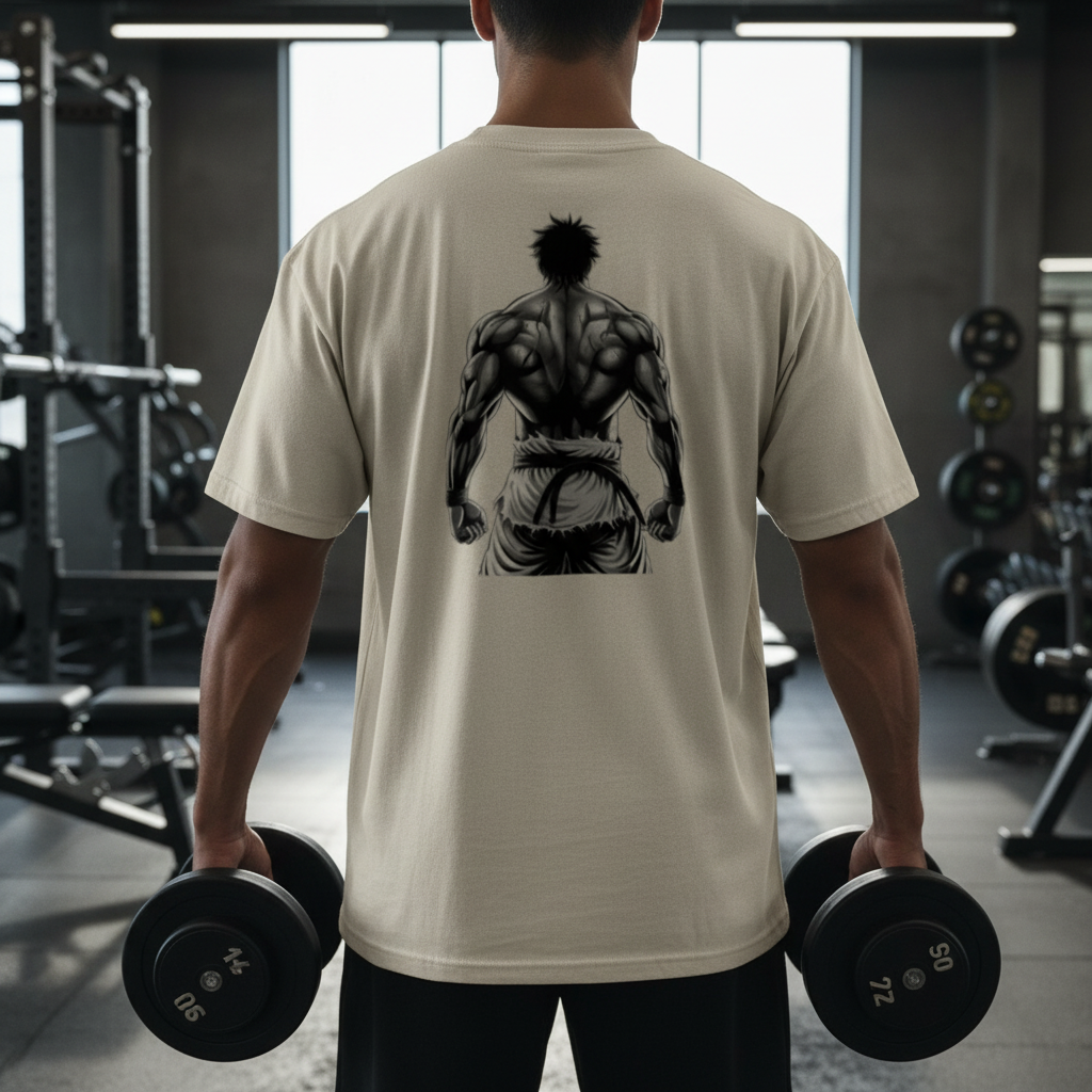 Gym Lifestyle Rückansicht T-Shirt