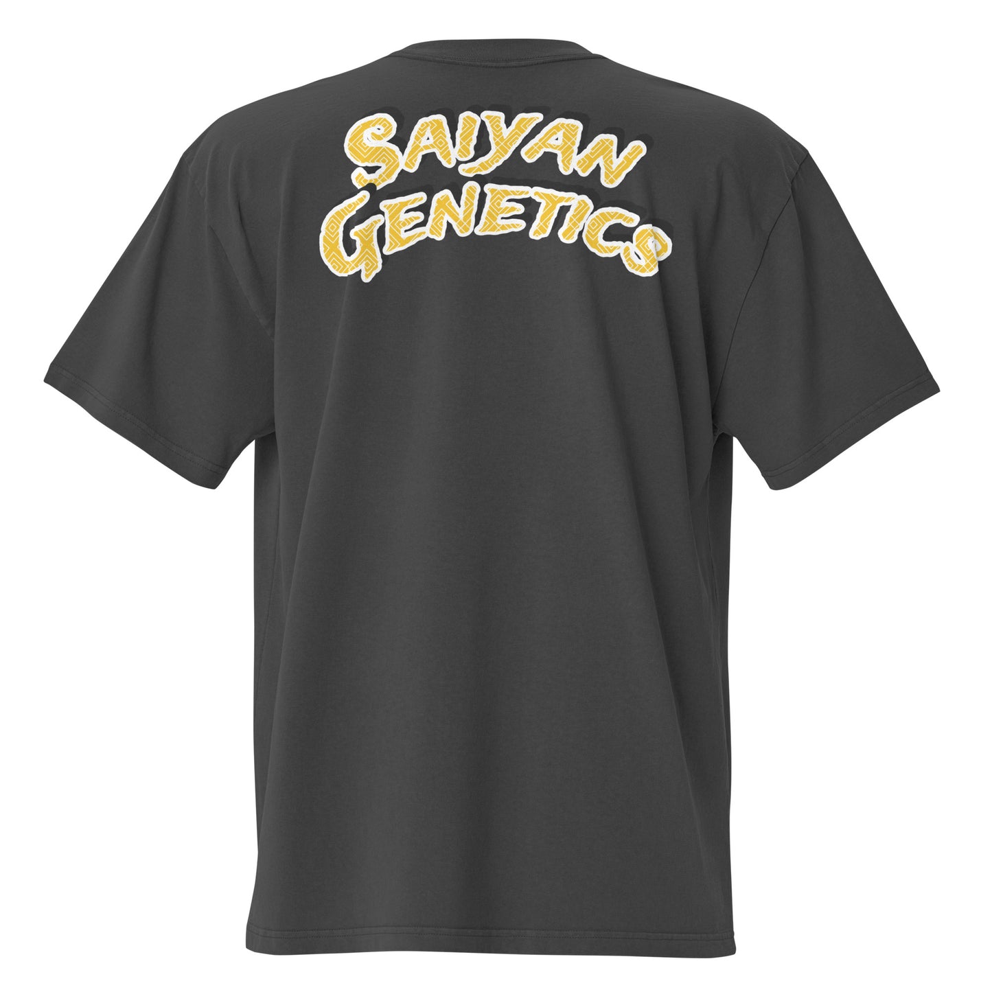 Saiyan Genetics Signature Oversized T-Shirt - Rückansicht Oversized Fit - Saiyan Genetics
