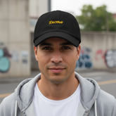 Saiyan Dad Hat Close-up Lifestyle