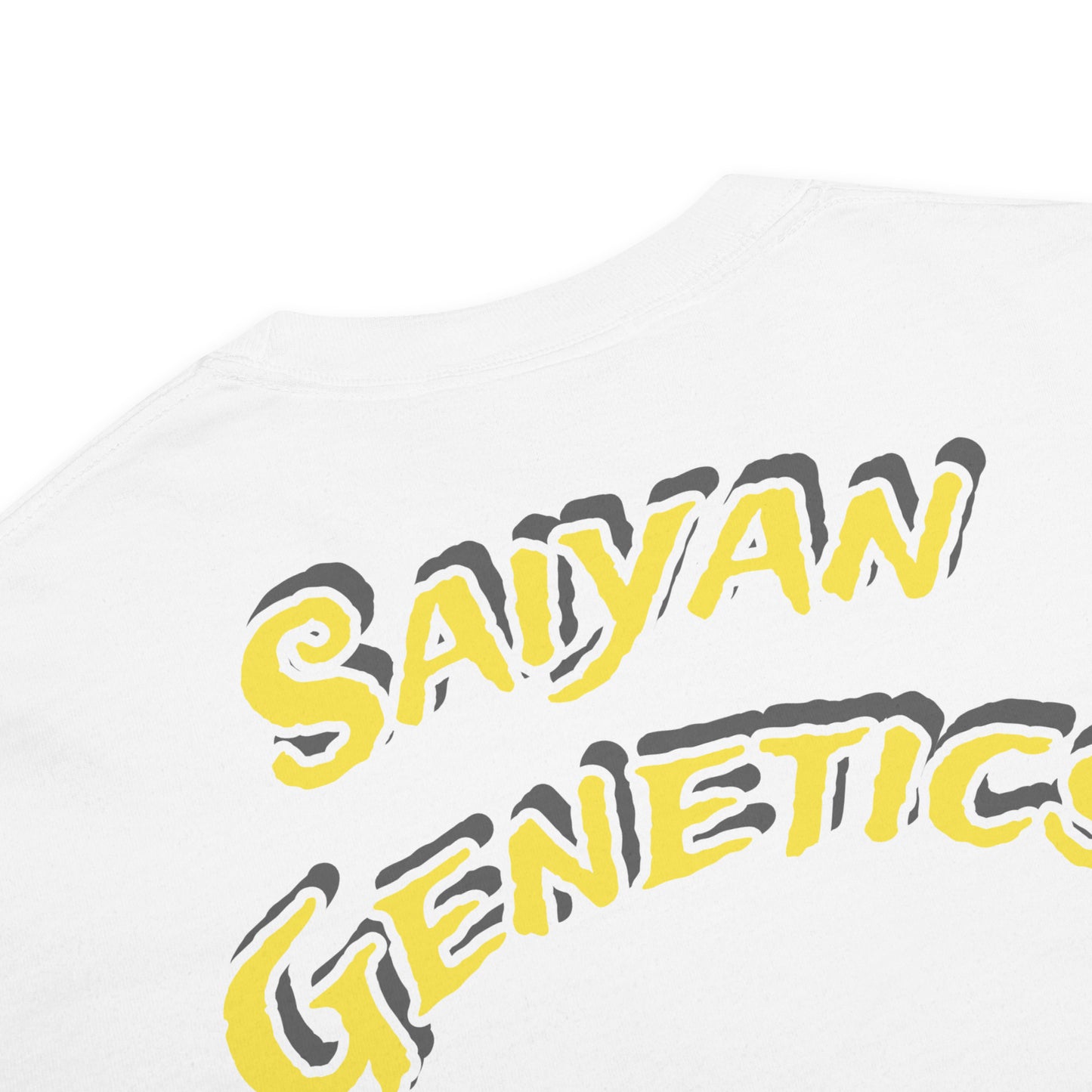 Premium T-Shirt Weiß Heavyweight - Produktdetails - Saiyan Genetics
